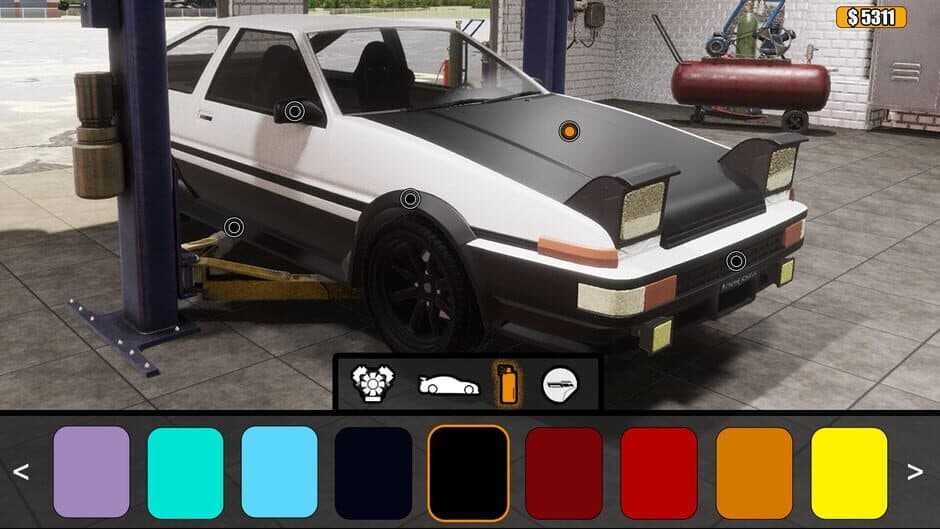 Скриншот 4 из Tune My Car: Tuning Studio & Car Mechanic Simulator 2023