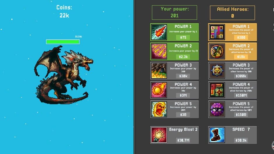Скриншот 2 из Idle Dragon Clicker: Expansion Pack 1
