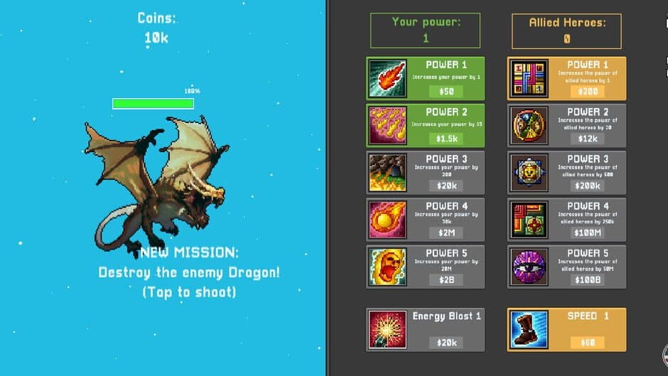 Скриншот 3 из Idle Dragon Clicker: Expansion Pack 1