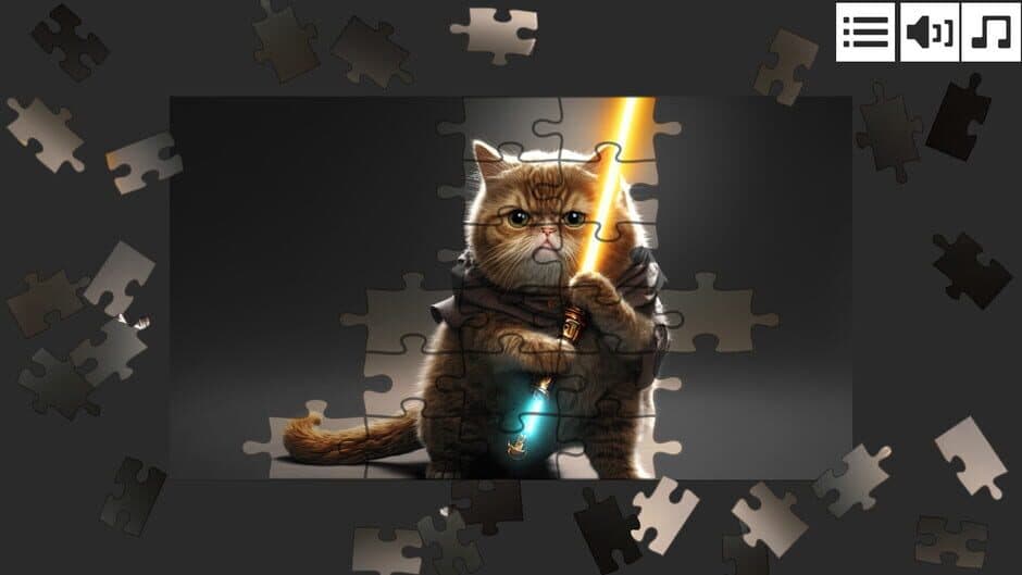 Скриншот 2 из Cat Jigsaw Puzzle Games: Expansion Pack 1