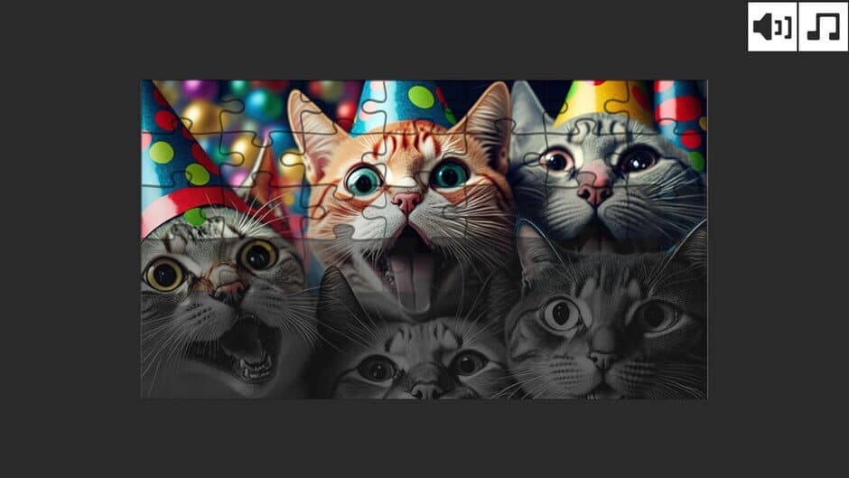 Скриншот 2 из Cat Jigsaw Puzzle Games: Expansion Pack 3
