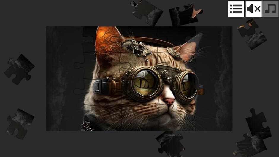 Скриншот 2 из Cat Jigsaw Puzzle Games: Expansion Pack 4