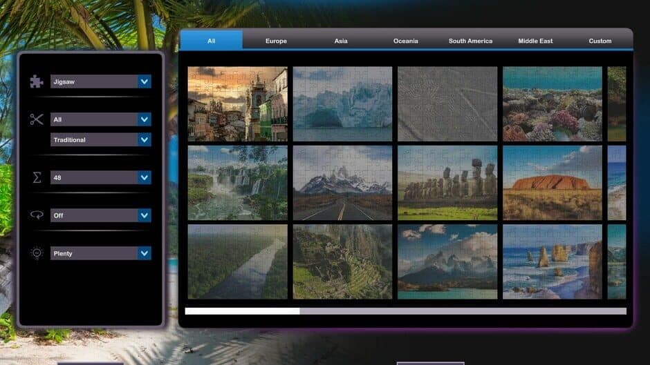 Скриншот 1 из Let's Play Jigsaw Puzzles: A Journey Across Continents