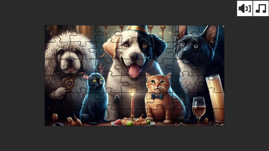 Скриншот 5 из Cat Jigsaw Puzzle Games: Expansion Pack 4