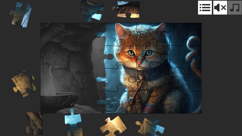 Скриншот 4 из Cat Jigsaw Puzzle Games: Expansion Pack 7