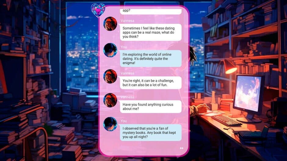 Скриншот 1 из Chat Simulator: Blind Dates