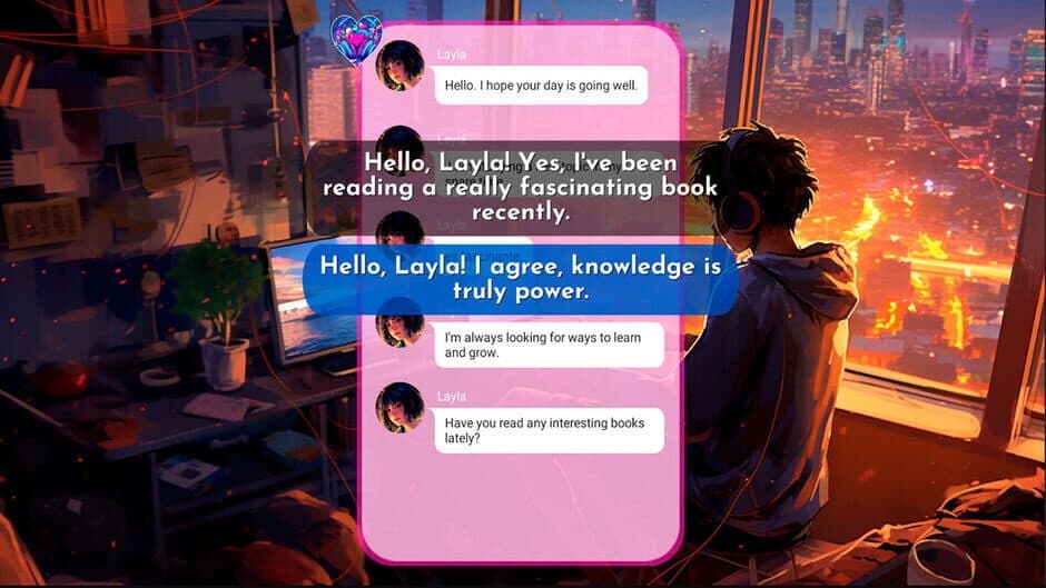 Скриншот 3 из Chat Simulator: Blind Dates