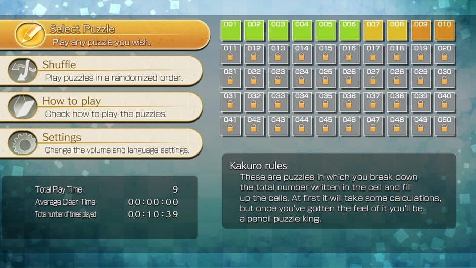 Скриншот 3 из Puzzle by Nikoli S Kakuro
