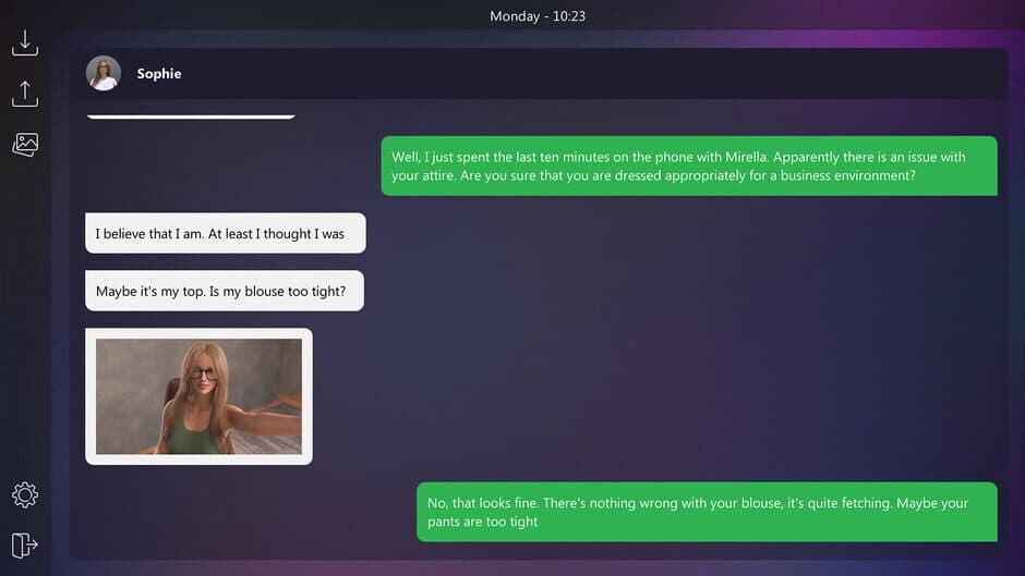 Скриншот 2 из Dirty Texts: New Intern