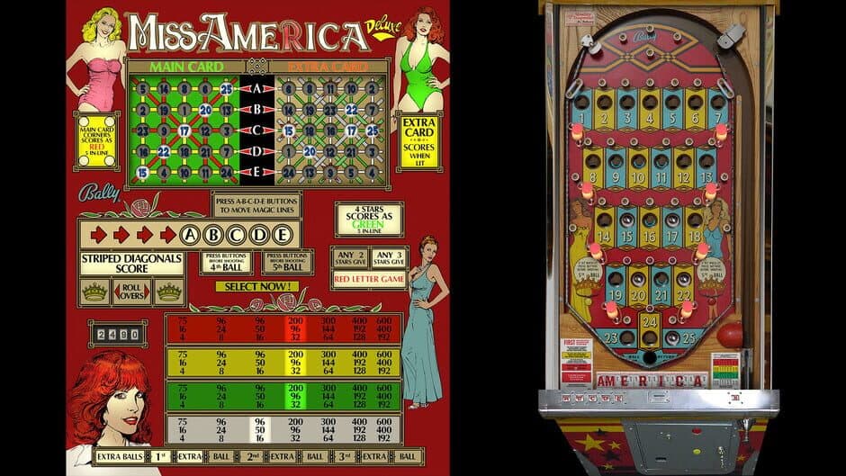 Скриншот 1 из Bingo Pinball Gameroom: Bally Miss America Deluxe
