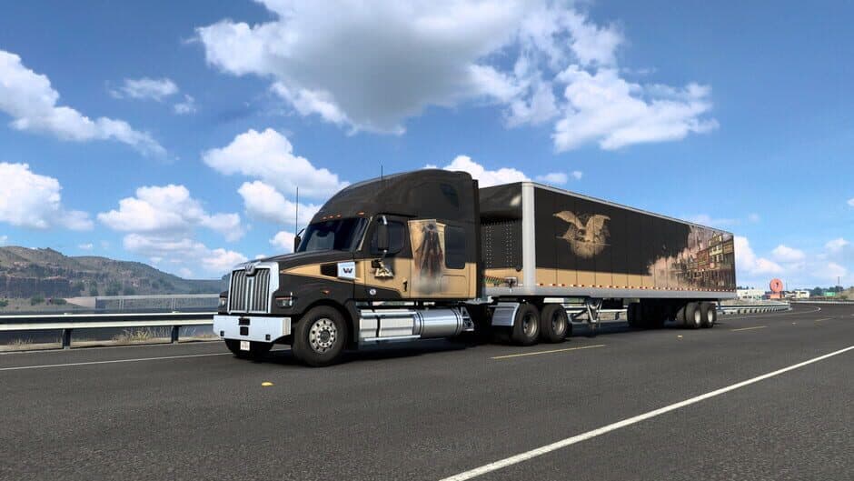 Скриншот 1 из American Truck Simulator: Wild West Paint Jobs Pack