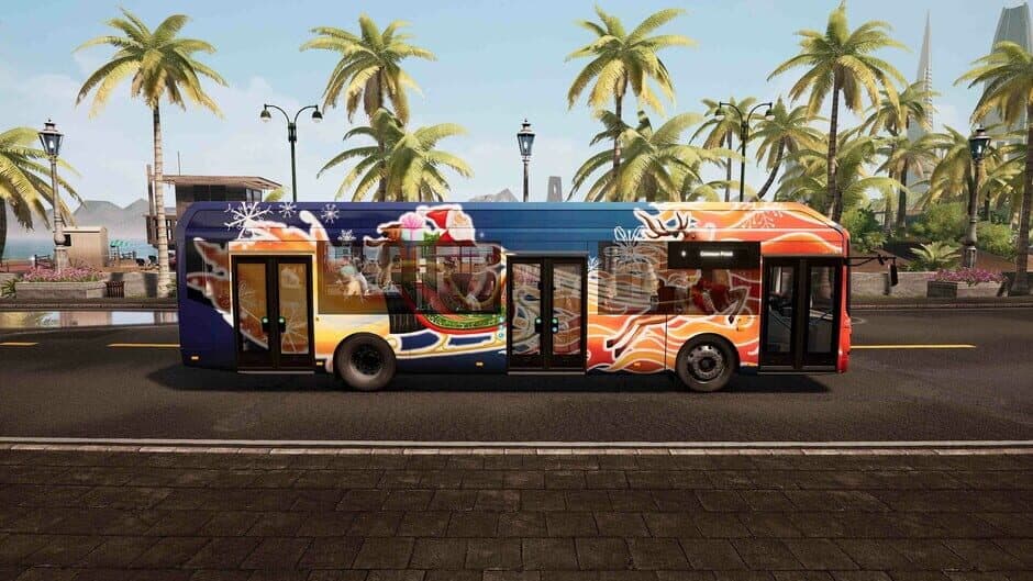 Скриншот 1 из Bus Simulator 21: Next Stop - Christmas Skin Pack