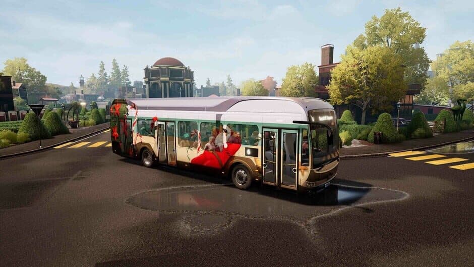 Скриншот 2 из Bus Simulator 21: Next Stop - Christmas Skin Pack