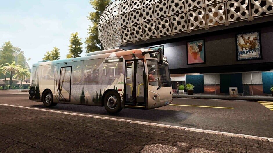 Скриншот 3 из Bus Simulator 21: Next Stop - Christmas Skin Pack