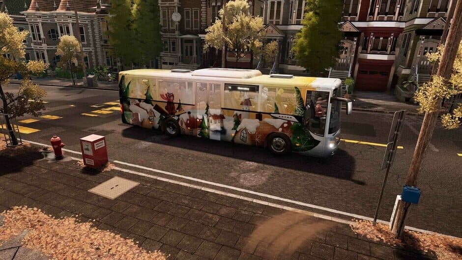 Скриншот 4 из Bus Simulator 21: Next Stop - Christmas Skin Pack