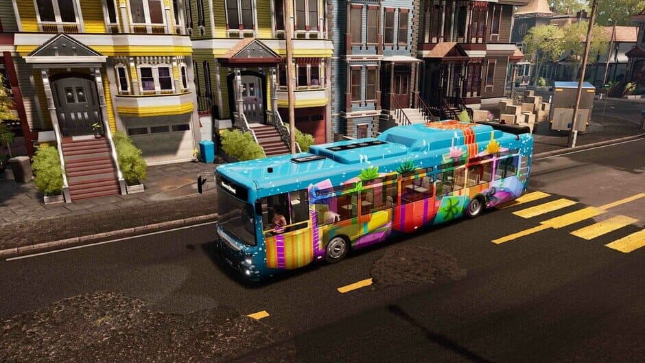 Скриншот 7 из Bus Simulator 21: Next Stop - Christmas Skin Pack