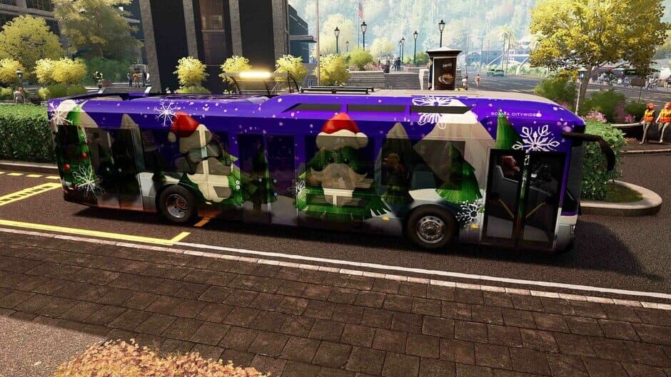 Скриншот 10 из Bus Simulator 21: Next Stop - Christmas Skin Pack