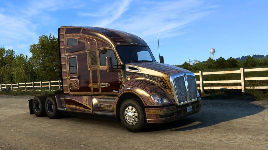 Скриншот 1 из American Truck Simulator: Steampunk Paint Jobs Pack
