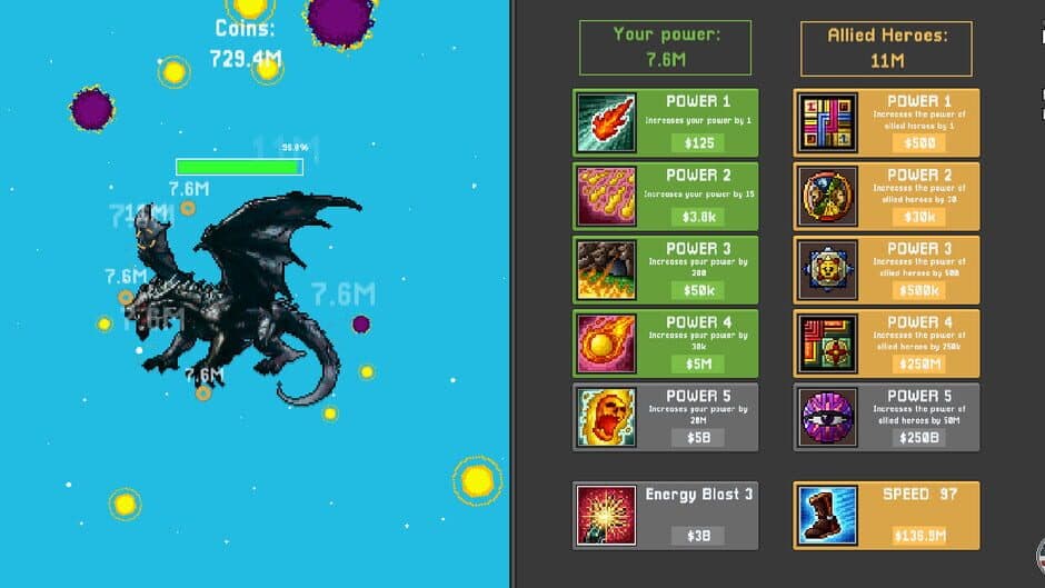 Скриншот 2 из Idle Dragon Clicker: Expansion Pack 2
