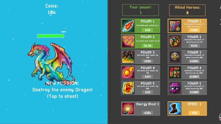 Скриншот 4 из Idle Dragon Clicker: Expansion Pack 2