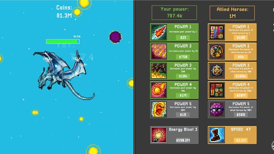 Скриншот 5 из Idle Dragon Clicker: Expansion Pack 2
