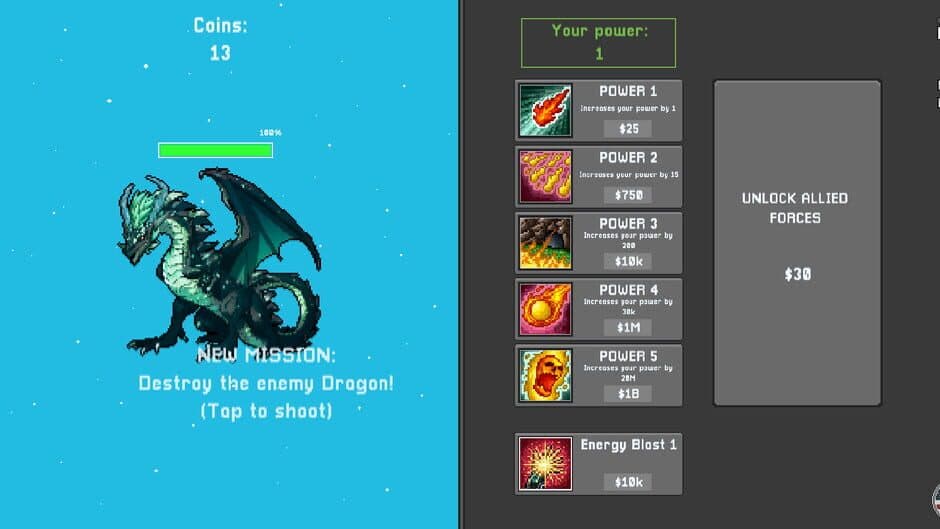 Скриншот 1 из Idle Dragon Clicker: Expansion Pack 3