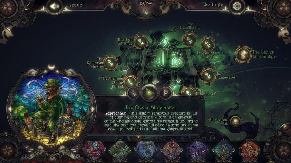 Скриншот 4 из Glass Masquerade 2: Illusions - Scaryfolks Puzzle Pack