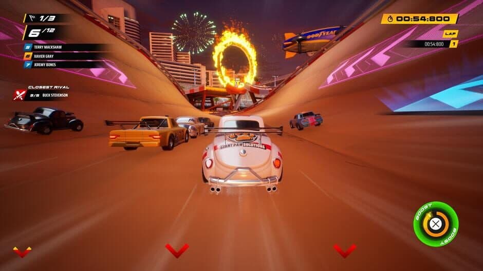 Скриншот 1 из NASCAR Arcade Rush