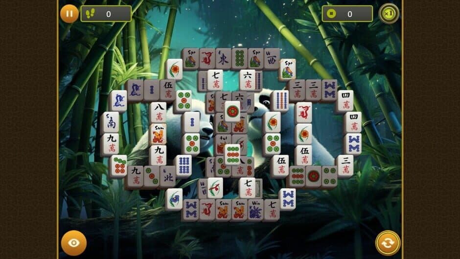 Скриншот 1 из Panda Choice Mahjong