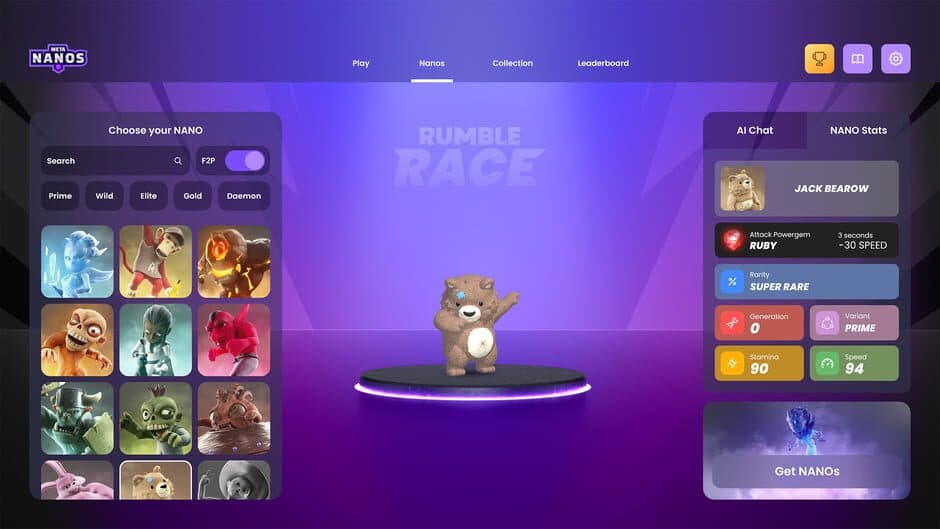 Скриншот 2 из Meta Nanos: Rumble Race