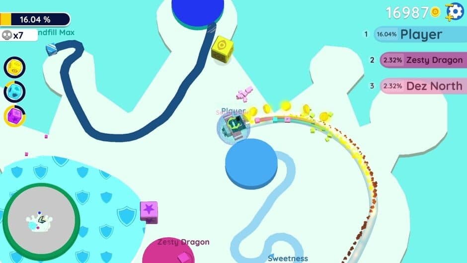 Скриншот 3 из Paper io 2: Mishmash DLC