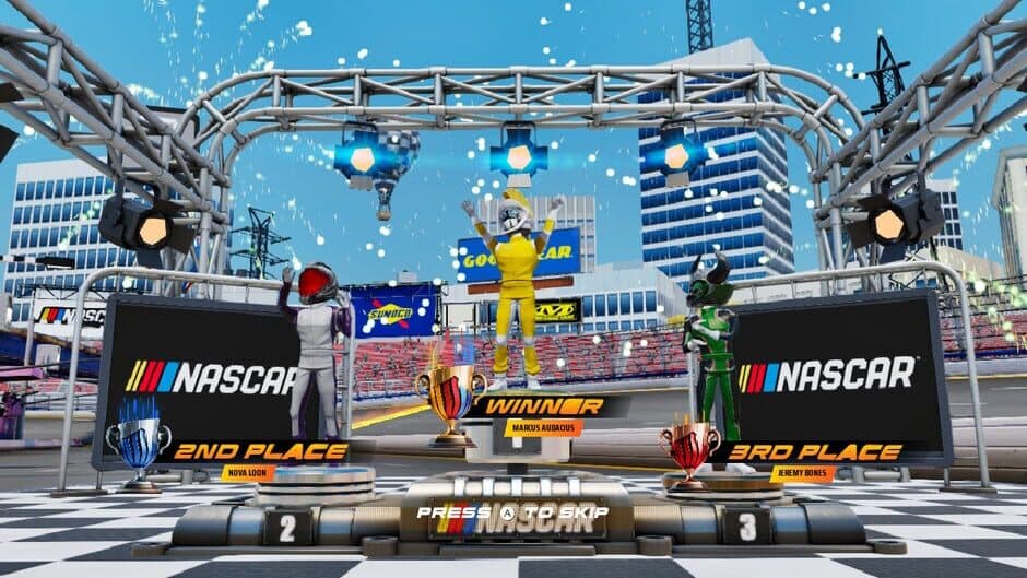 Скриншот 3 из NASCAR Arcade Rush: Project-X Edition