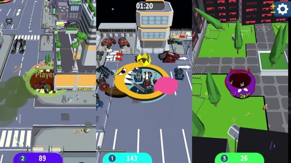 Скриншот 2 из Hole io: Freaks DLC