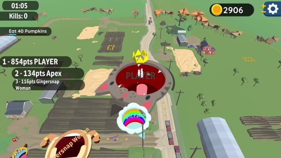 Скриншот 5 из Hole io: Animals DLC