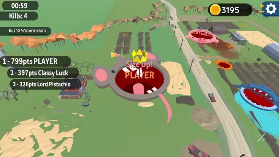 Скриншот 6 из Hole io: Animals DLC