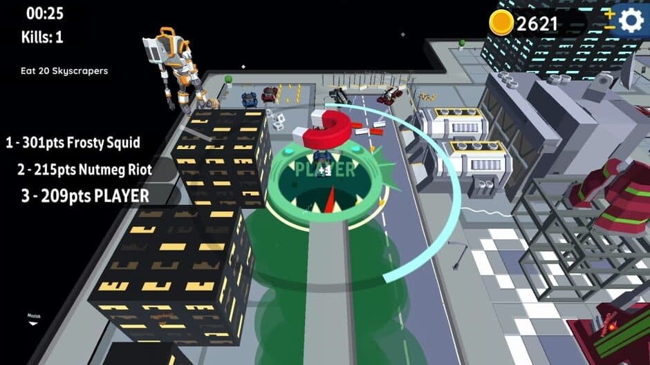 Скриншот 6 из Hole io: Freaks DLC