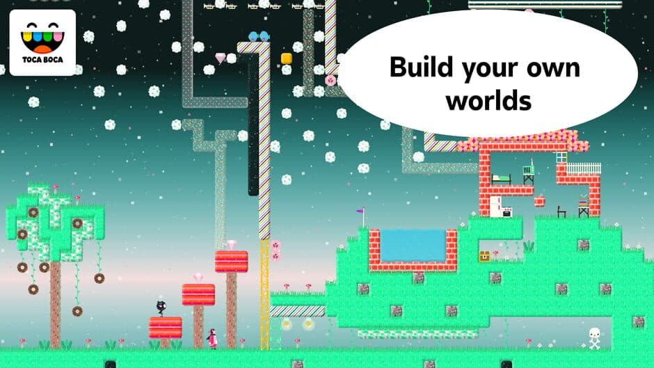 Скриншот 1 из Toca Blocks