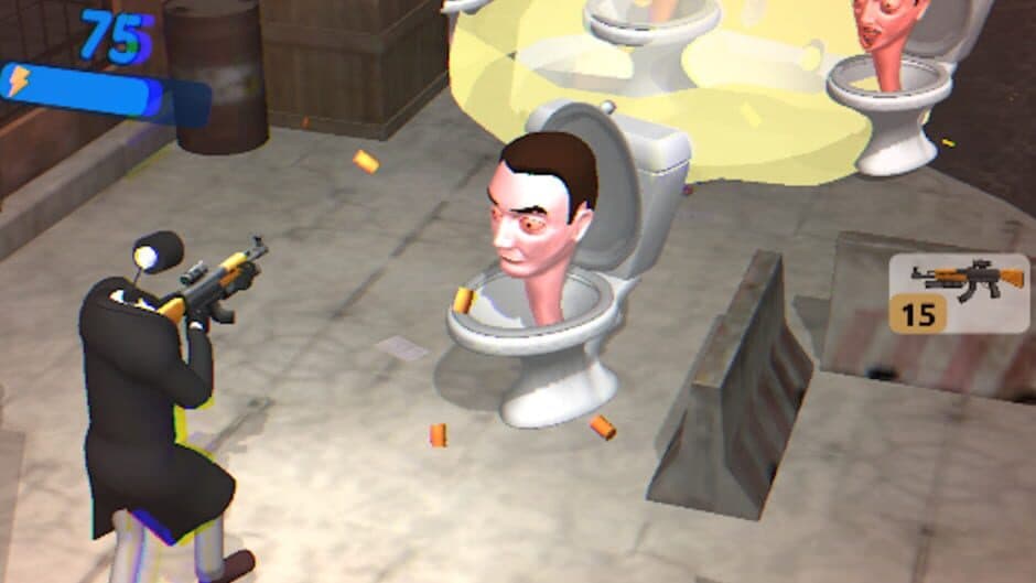 Скриншот 1 из Skibidi War: Toilets Attack