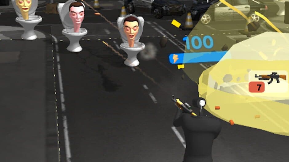 Скриншот 2 из Skibidi War: Toilets Attack