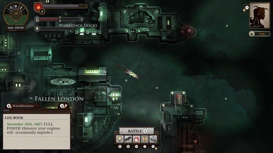 Скриншот 1 из Sunless Sea: Zubmariner Edition