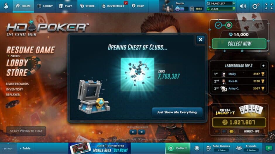 Скриншот 8 из HD Poker