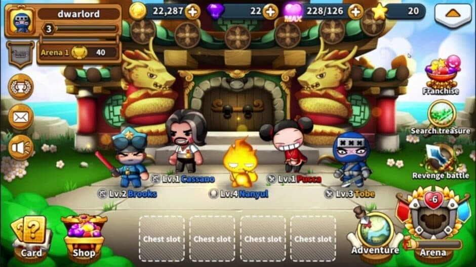 Скриншот 3 из Pucca Wars