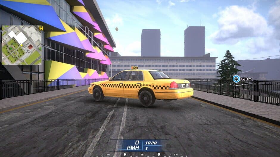 Скриншот 10 из Taxi Simulator in City