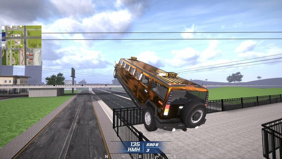 Скриншот 2 из Taxi Simulator in City