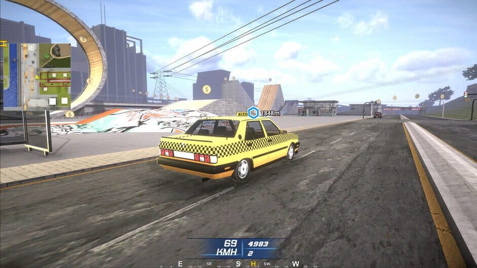 Скриншот 3 из Taxi Simulator in City