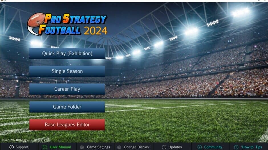 Скриншот 1 из Pro Strategy Football 2024
