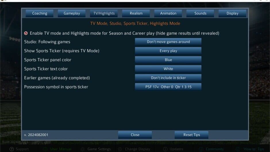 Скриншот 3 из Pro Strategy Football 2024