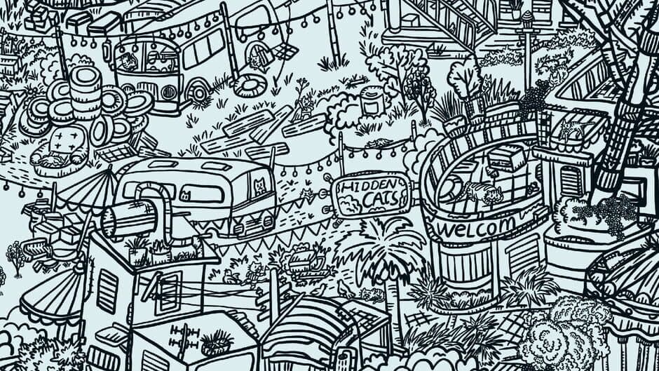 Скриншот 3 из Hidden Cats In Amusement Park