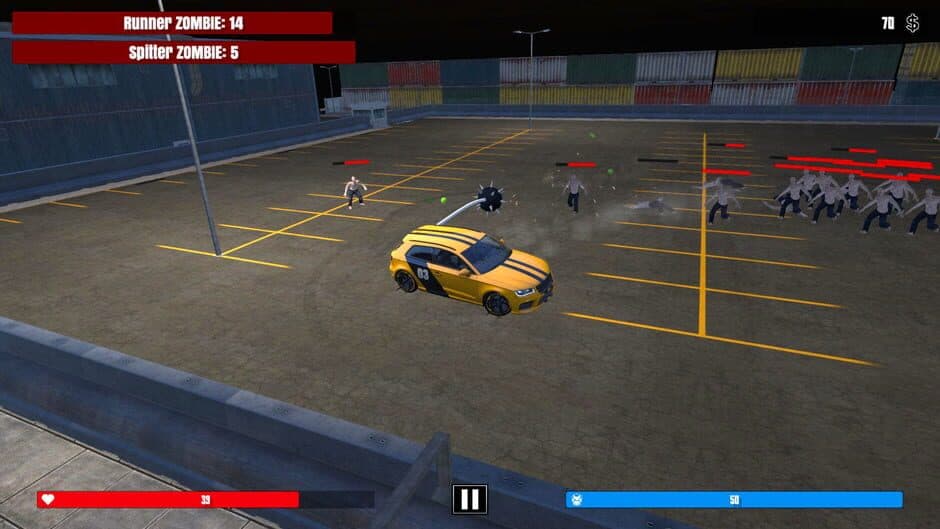 Скриншот 1 из Drift Cars Zombie Crusher