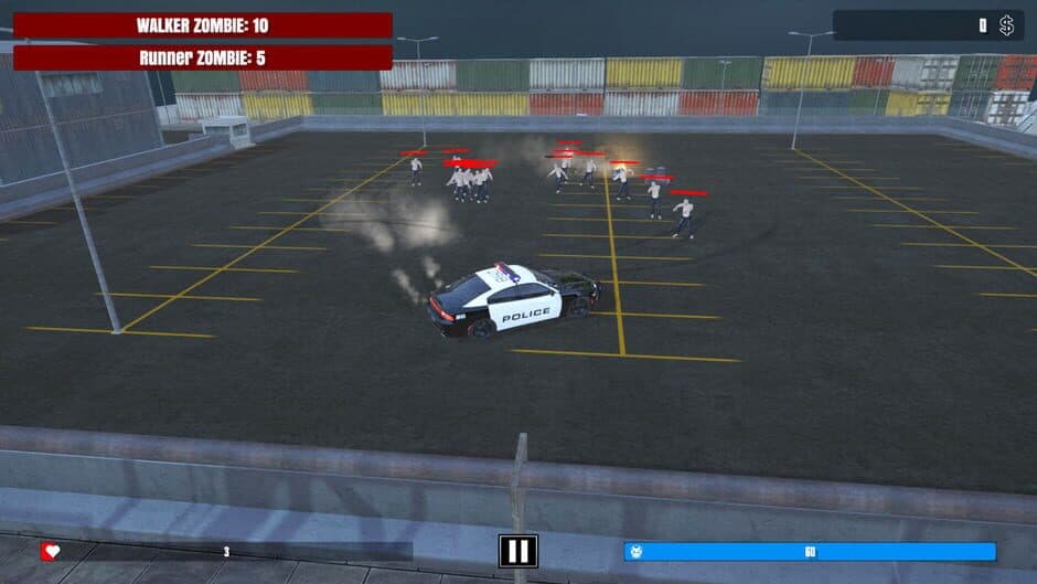 Скриншот 3 из Drift Cars Zombie Crusher